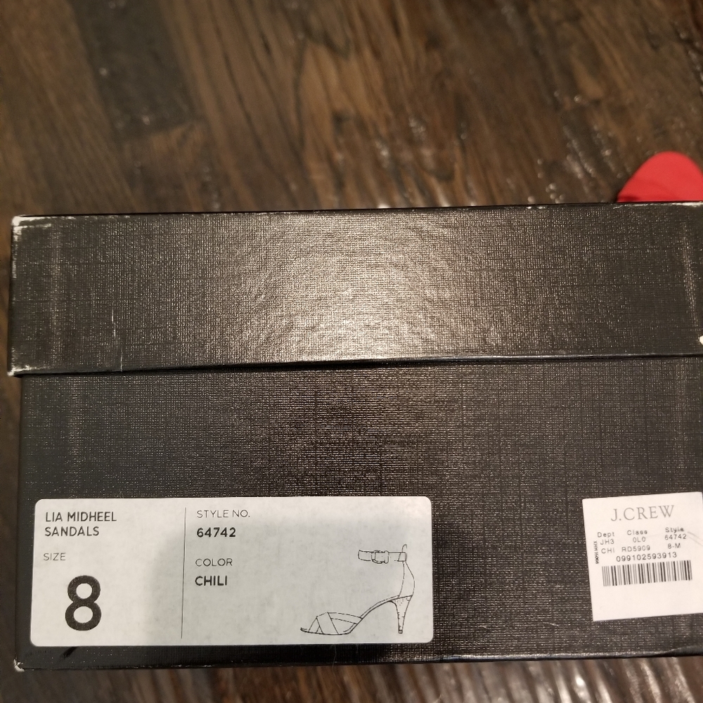 JCrew Lia midheel sandals - Picture 8 of 8
